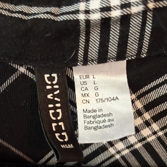 Plaid button down shirt H&M - Picture 2 of 3